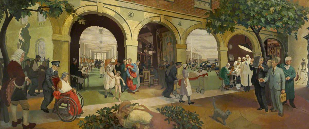 Life at Guy's Hospital by Geoffrey Earle Wickham